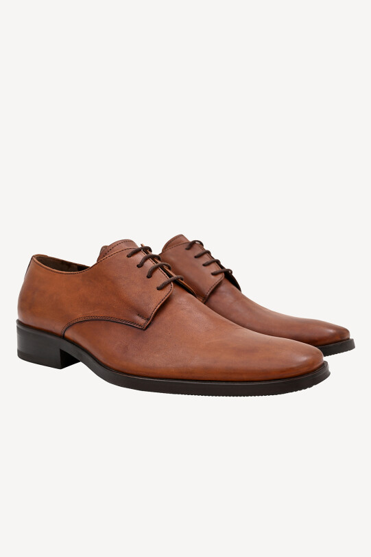 Erkek Taba Klasik Bağcıklı Ayakkabı