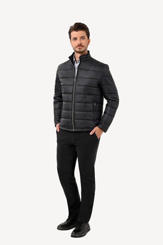 Erkek Antrasit Regular Fit Kaban