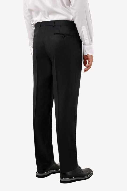 Erkek Antrasit Regular Fit Kumaş Pantolon