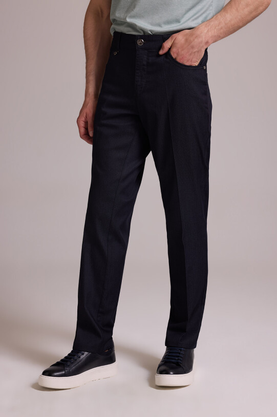 Erkek Antrasit Tensel Yazlık Kot Pantolon