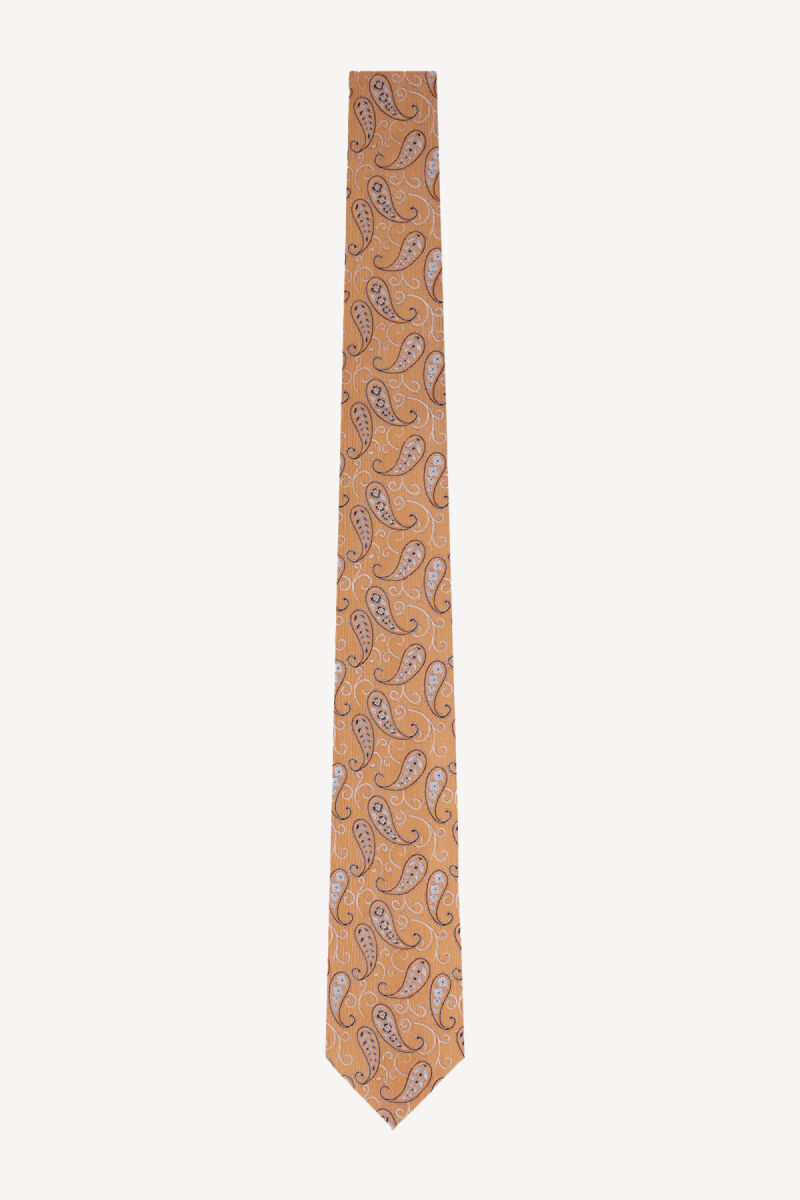 Erkek Camel Desenli Kravat - 1