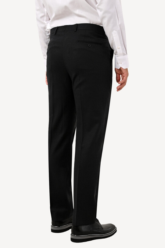 Erkek Füme Kumaş Pantolon Flanel