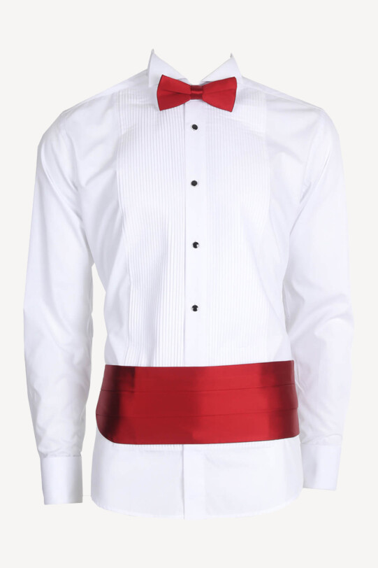 Erkek Kırmızı Damatlık Kuşak Takım