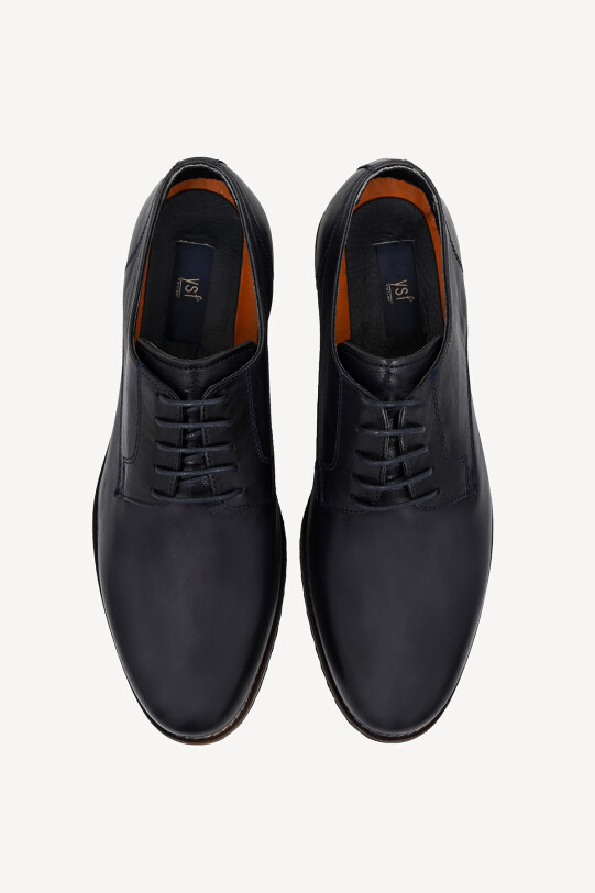 Erkek Lacivert Bağcıklı Casual Ayakkabı