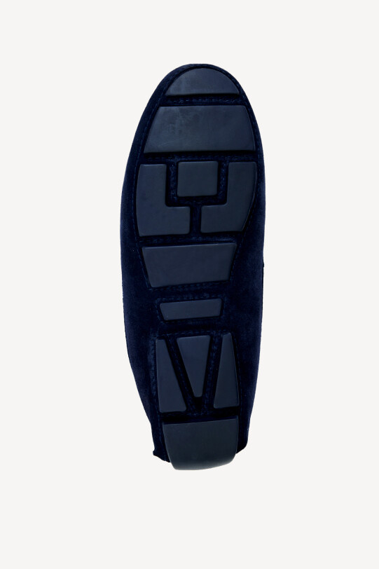 Erkek Lacivert Süet Casual Ayakkabı