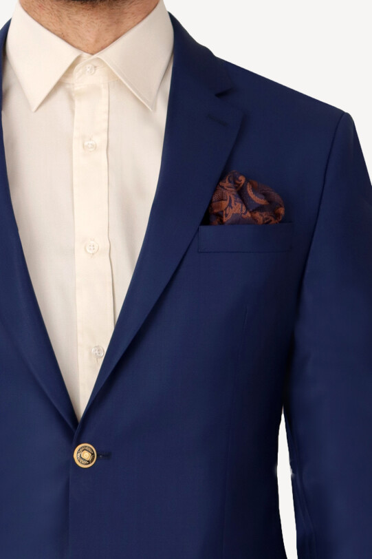 Erkek Parlament Klasik Yünlü Blazer Ceket