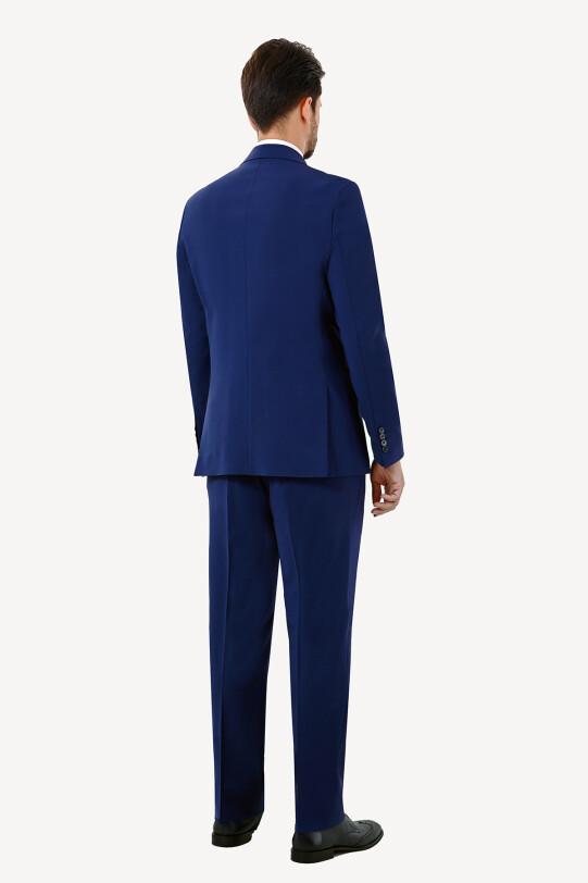 Erkek Parlament Regular Fit Kırlangıç Yaka Kruvaze Takım Elbise