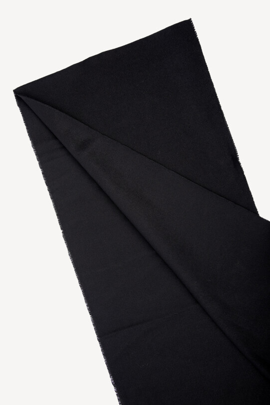 Erkek Siyah Yünlü Kaşkol - YSF (1)