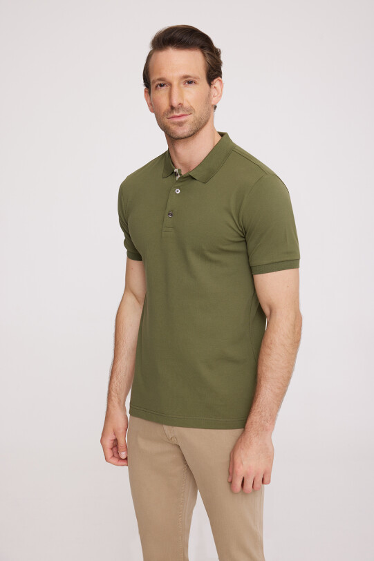 Erkek Yeşil Polo Yaka TShirt