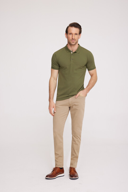 Erkek Yeşil Polo Yaka TShirt