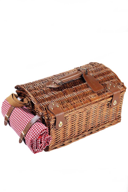 Picnic&co 4 Kişik Pötikare Desenli Piknik Sepeti - Picnic&Co (1)